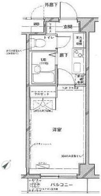 カテリーナ市ヶ谷の間取り|カテリーナ市ヶ谷