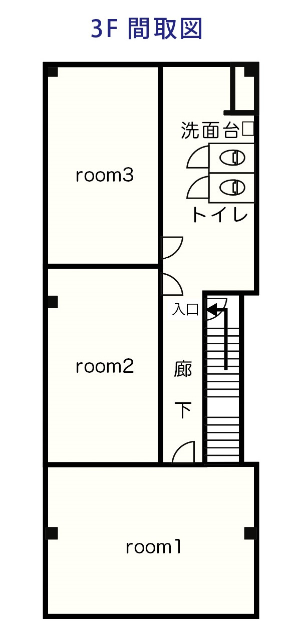 箭弓町吉田ビルの間取り