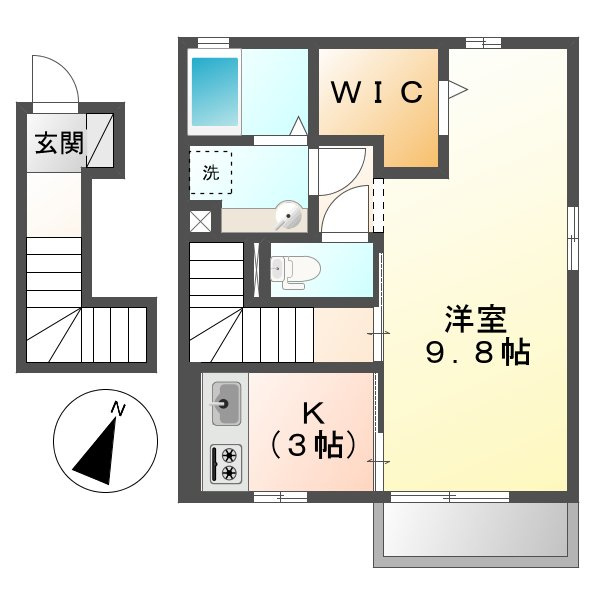 エスポワールの間取り