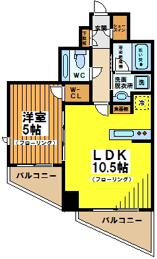 【間取り】 | ザパークハウス渋谷笹塚