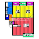 【間取り】 | ＩＬＧＲＡＮＤＥ博多の間取り