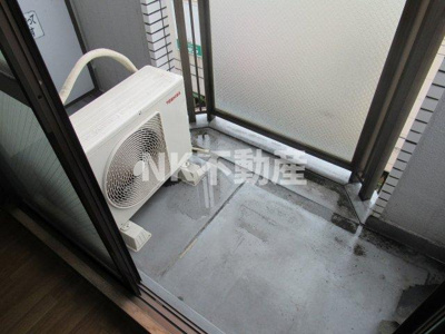 【バルコニー】 | ラパンプラス（河内小阪賃貸） | 陽当たり良好なバルコニーです