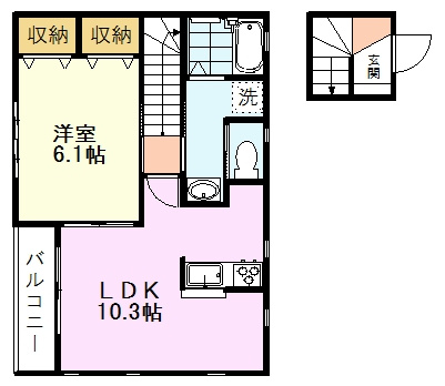 【間取り】 | ラシーネはけの森