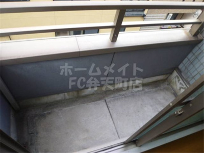 【バルコニー】 | ソレイユ朝潮 | 落ち着いた時間を過ごせるバルコニーです