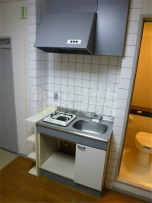 【キッチン】 | ソレイユ朝潮 | キッチンです