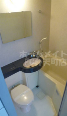 【洗面所】 | ソレイユ朝潮 | 使いやすい洗面所です