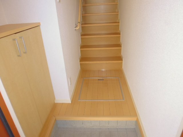 プロスペリーテＡの玄関