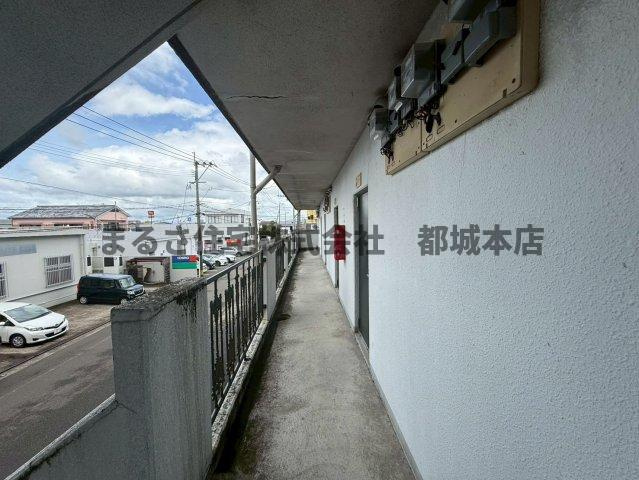 サンライズ都北のエントランス