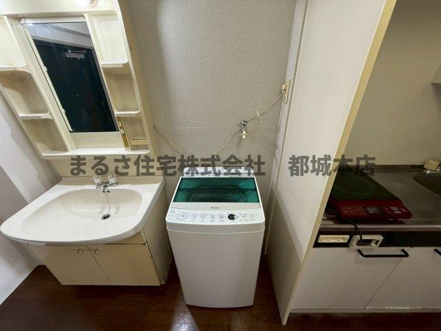 サンライズ都北の独立洗面台