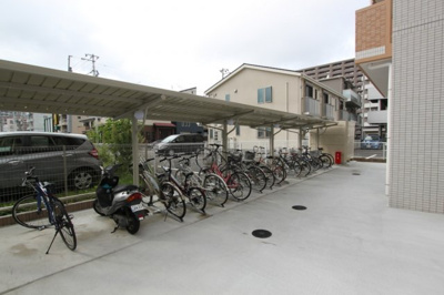 【その他共用部分】 | シティータワー二十人町 | 駐輪場