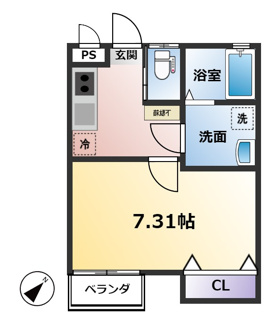 【間取り】 | アフェット松戸
