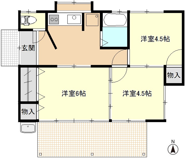 【間取り】 | 大利根町一戸建