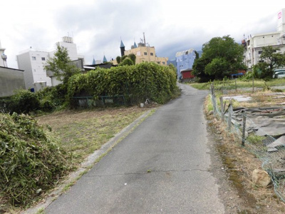 【前面道路含む現地写真】 | 大津市苗鹿3丁目84-3 売り土地