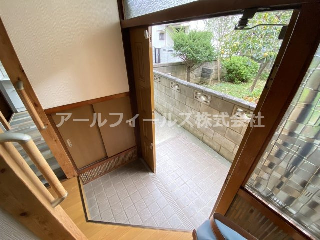 西馬橋2丁目戸建ての玄関