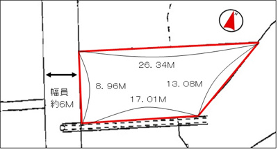 【区画図】 | 今帰仁村字諸志（58.68坪）