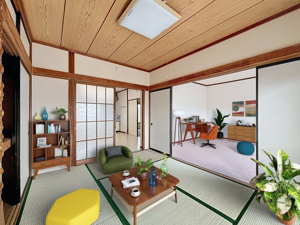 天空の山暮らしの画像