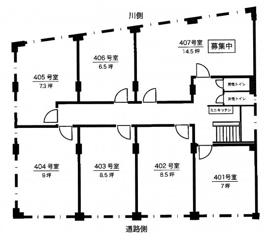 第２井上ビルの間取り