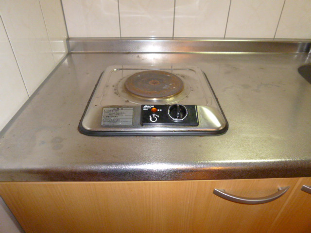 コンフォールのキッチン|一口電気コンロ