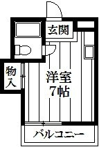 【間取り】 | 稲田マンション