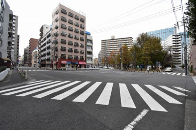 【周辺】 | ラ・メルシー大森EST | 前面道路