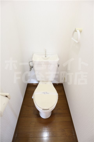 【トイレ】 | ハイツ山崎 | 落ち着いたトイレです