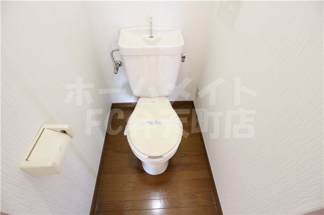 【トイレ】 | ハイツ山崎 | 落ち着いたトイレです