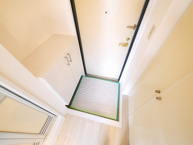 City PALACE21　郡山九条　パート1の玄関|シンプルで使いやすい玄関です