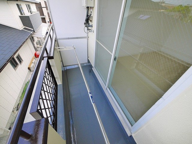 City PALACE21　郡山九条　パート1のバルコニー|陽当たり良好なバルコニーです