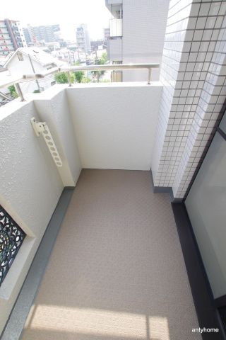 リッチハイツパークサイド　仲介手数料無料のバルコニー