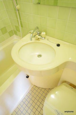 リッチハイツパークサイド　仲介手数料無料の洗面所