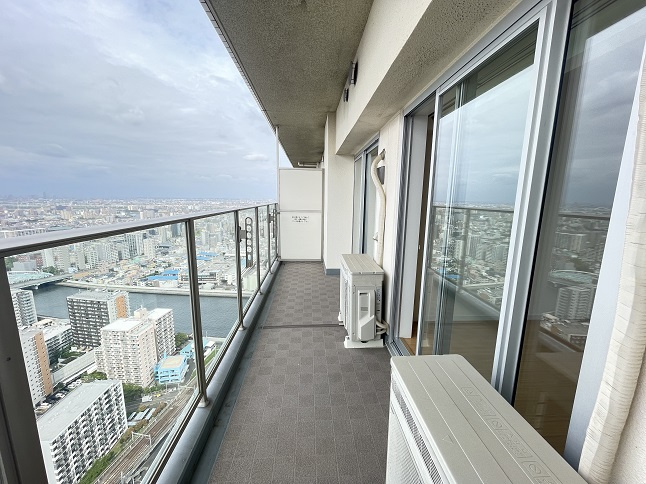 荒川区南千住４丁目の賃貸マンションのバルコニー|同タイプ参照