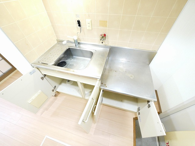 ソレイユ（田部町）のキッチン|使いやすいキッチンです