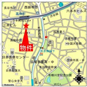 【地図】 | Brillia ist西麻布霞町