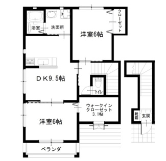 【間取り】 | ハイドコート1
