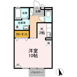 【間取り】 | コーポYMT