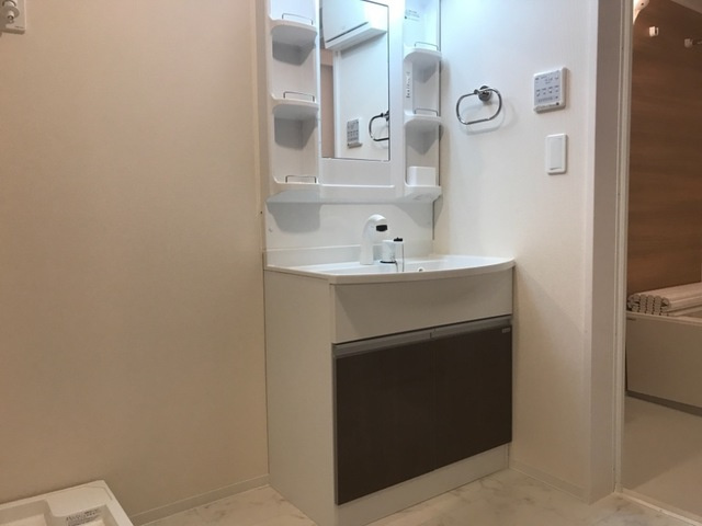 グランドソレーユの独立洗面台