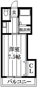 【間取り】 | デラ・コート１番館