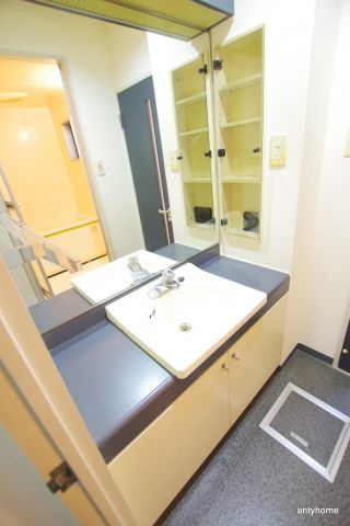 松下善ビル　仲介手数料無料の洗面所