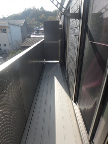 カーサフェリースのバルコニー