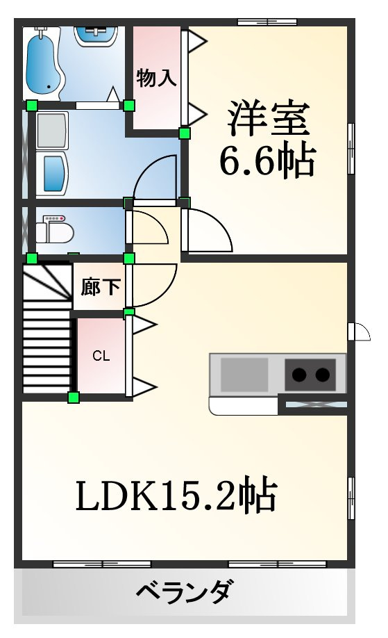 カーサフェリースの間取り