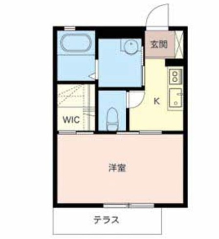 シャーメゾンTaoの間取り|収納ばっちり１Ｋタイプ