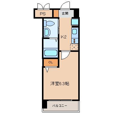 【間取り】 | メゾン梅田東