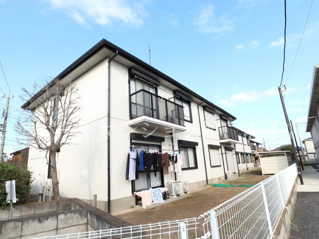 シェル青柳Ａ棟の外観