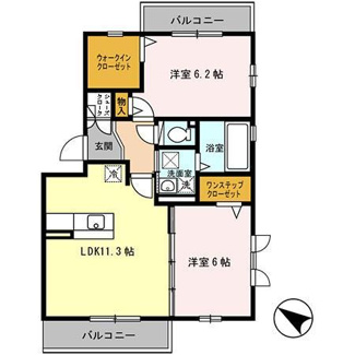 【間取り】 | コージィ・ボナール