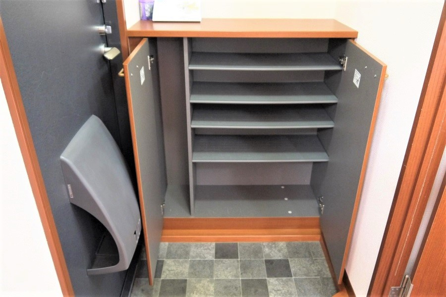 森林浴フレンズの玄関|シューズボックス