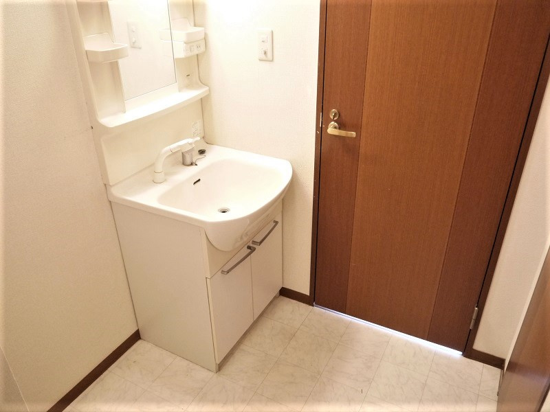 森林浴フレンズの洗面所|使いやすい洗面所です