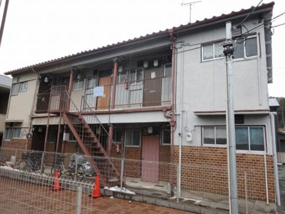 【外観】 | 山科区御陵原西町　中古アパート一棟（賃貸オーナーチェンジ）