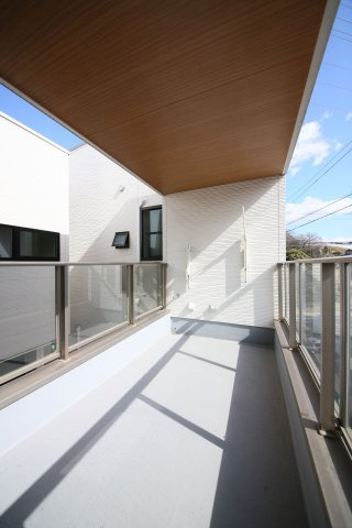 ユナイテッドテラスのバルコニー