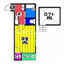 【間取り】 | ハイツ博多駅南の間取り
