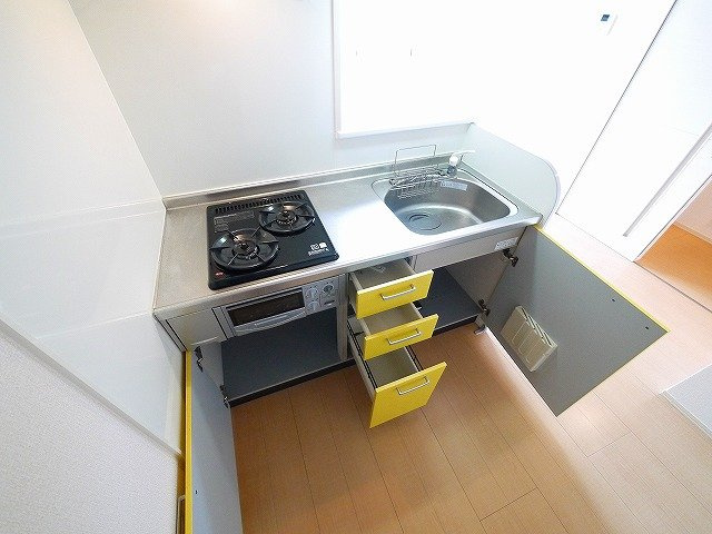 サニーヒロのキッチン|二口のコンロがあるキッチンです